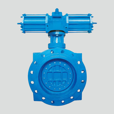 软密封双偏心法兰蝶阀