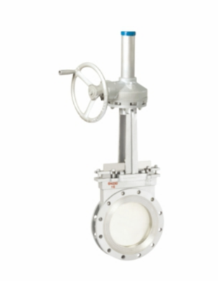 PZ573伞齿轮对夹式刀型闸阀